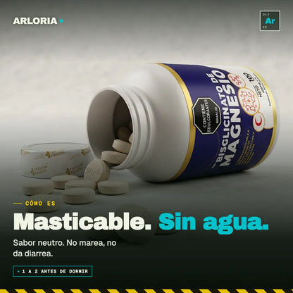 Bisglicinato de Magnesio · Siente el cambio la primera semana