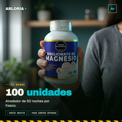 Bisglicinato de Magnesio · Siente el cambio la primera semana